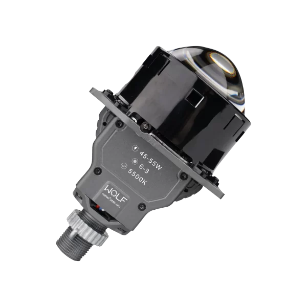 Đèn bi led chân xoáy Wolf light aozoom