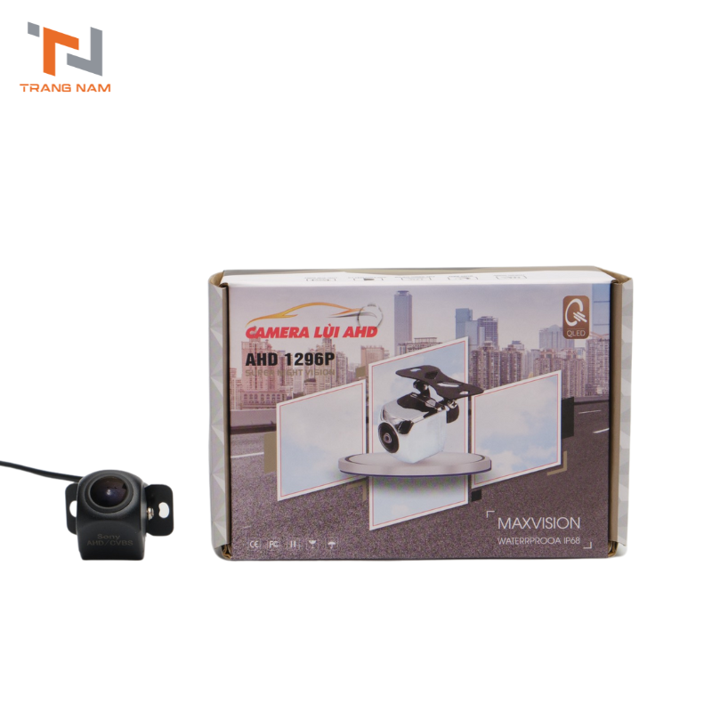 Cam lùi đen 2 chế độ Camera lùi AHD cho màn android (2 chế độ đen)