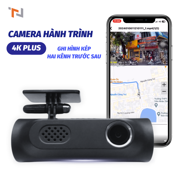 camera hành trình 4K plus