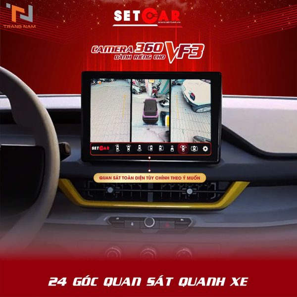 camera 360 toàn cảnh cho VF3