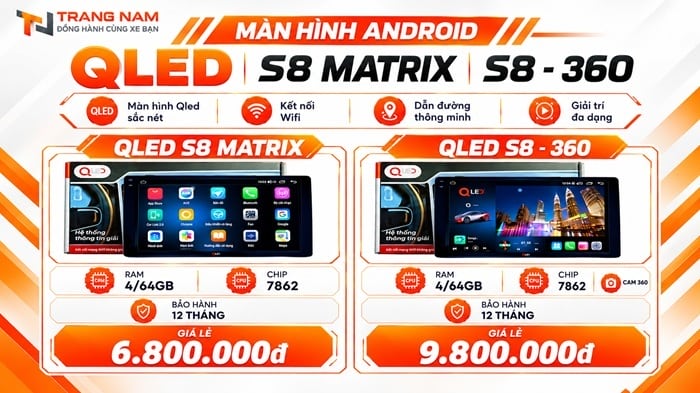QLED S8 Matrix và QLED S8-360 