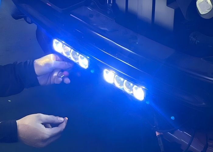 Bỏ qua việc căn chỉnh ánh sáng sau khi lắp