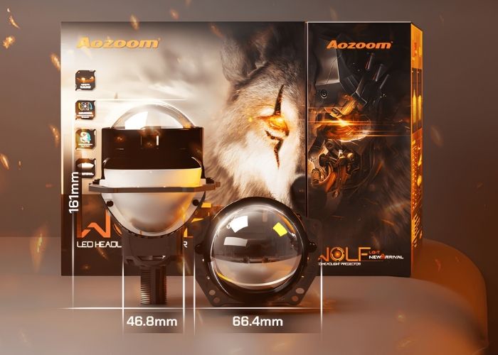 Có nên độ đèn bi AOZOOM Wolf Light không? [Giải đáp]