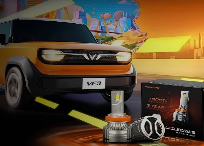 Danh mục AOZOOM hiện có nhiều nhóm sản phẩm phục vụ nhu cầu nâng cấp ánh sáng ô tô